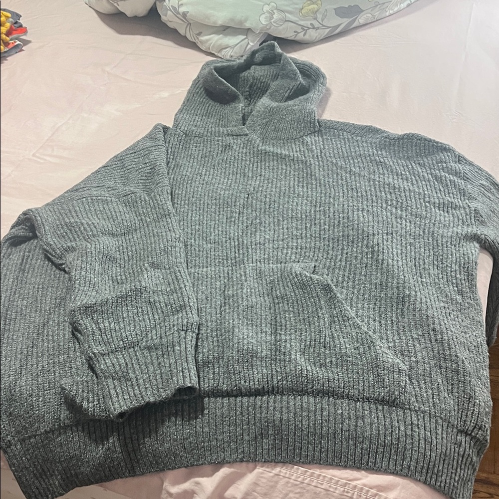 Gray oversized Sweater